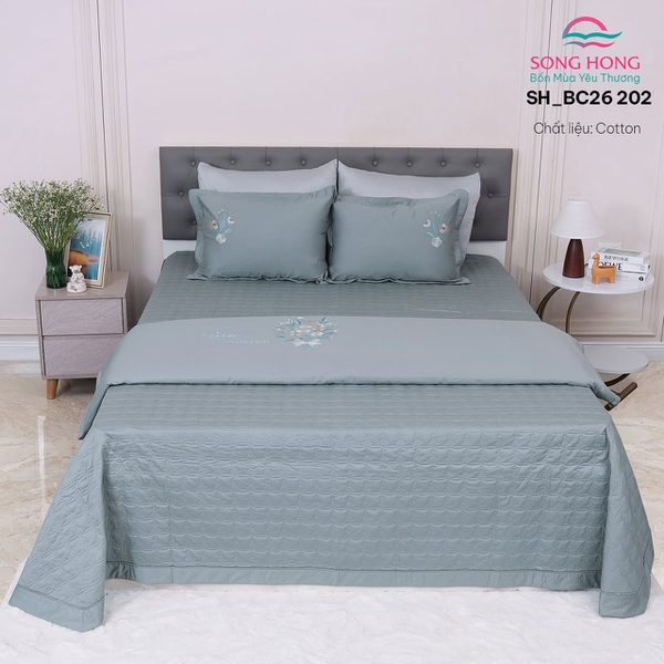 Bộ chăn ga gối Sông Hồng BC26 202