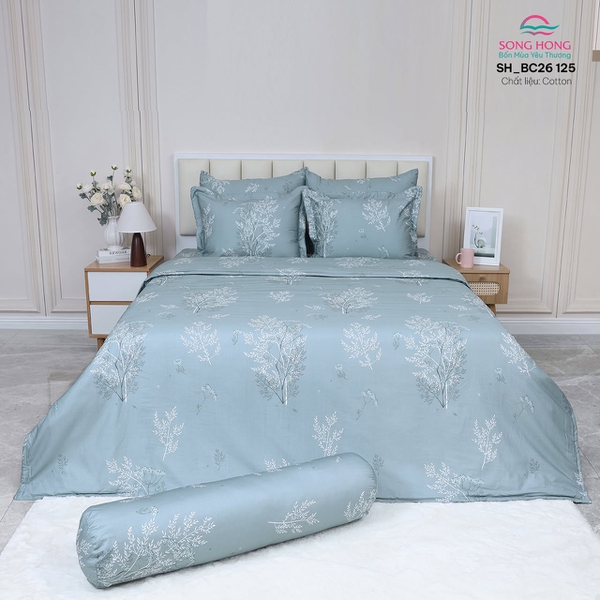 Bộ chăn ga gối Sông Hồng BC26 125
