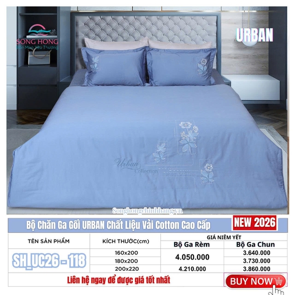 Bộ chăn ga gối SH_UC26 118