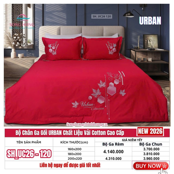 Bộ chăn ga gối SH_UC26 120