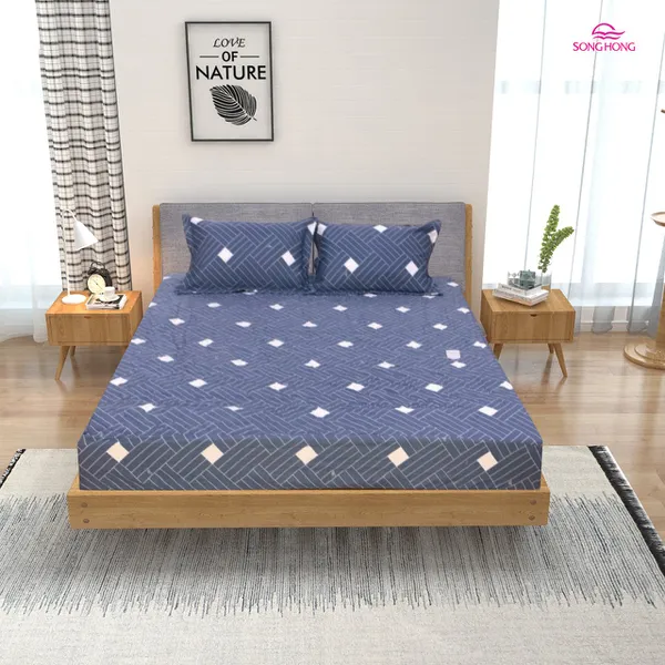 Bộ chăn ga gối Sông Hồng BC21 035