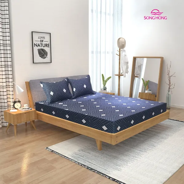 Bộ chăn ga gối Sông Hồng BC21 035