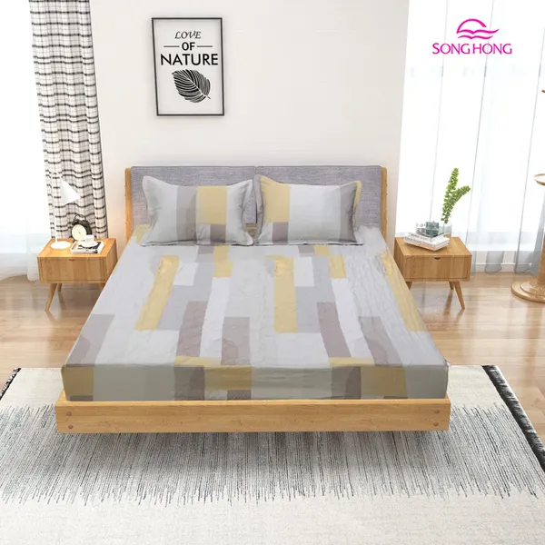 Bộ chăn ga gối Sông Hồng BC21 029
