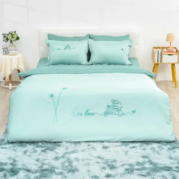 Bộ chăn gối cao cấp Sông Hồng SH_UC22 022