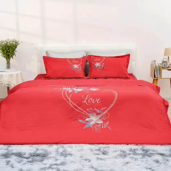 Bộ chăn gối cao cấp Sông Hồng SH_UC22 019