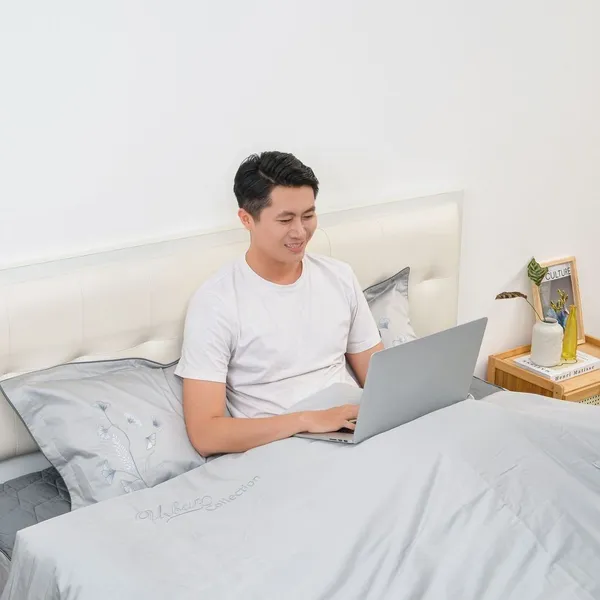 Bộ chăn gối cao cấp Sông Hồng SH_UC23 033