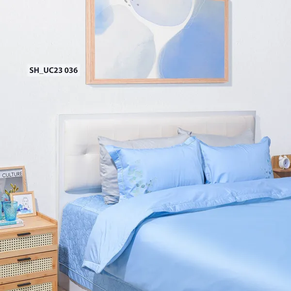 Bộ chăn gối cao cấp Sông Hồng SH_UC23 036