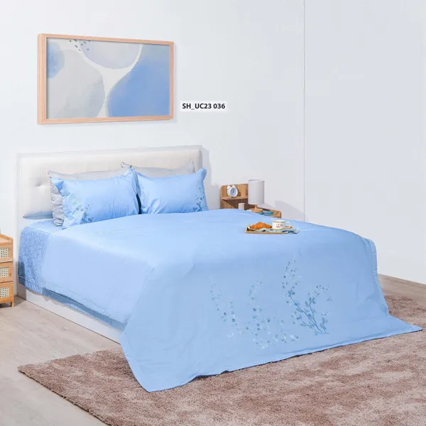 Bộ chăn gối cao cấp Sông Hồng SH_UC23 036