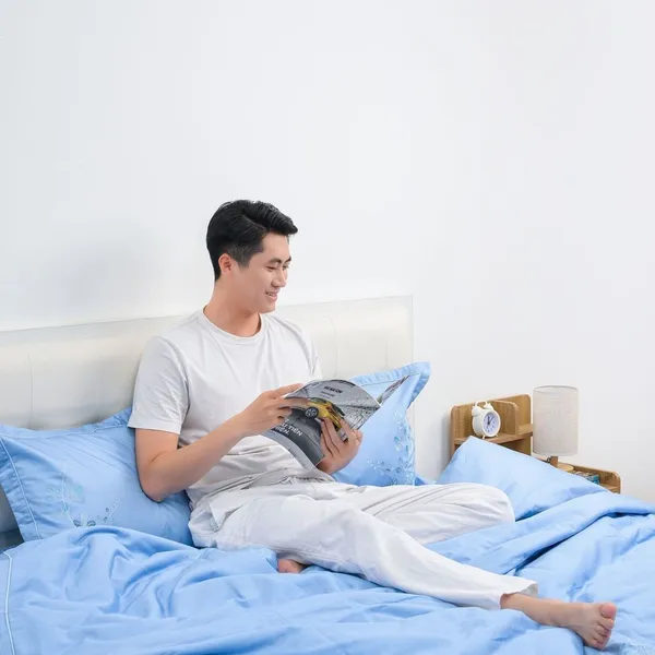 Bộ chăn gối cao cấp Sông Hồng SH_UC23 036