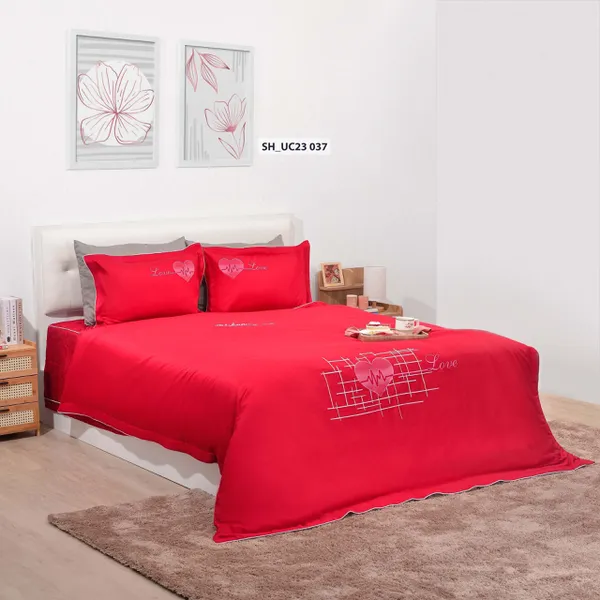 Bộ chăn gối cao cấp Sông Hồng SH_UC23 037