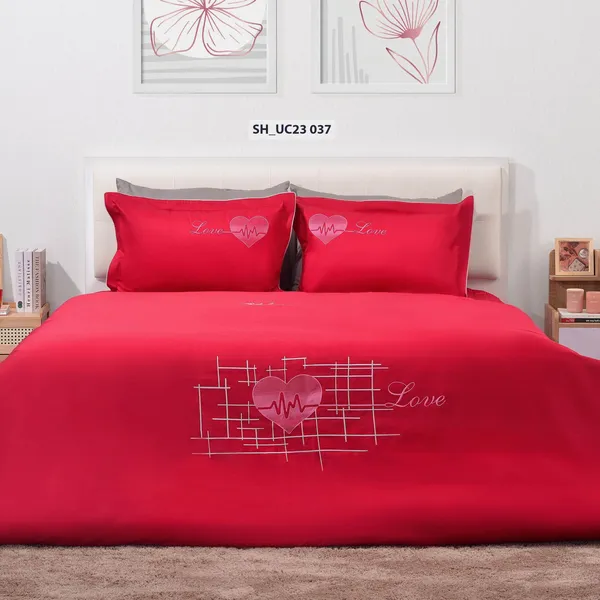 Bộ chăn gối cao cấp Sông Hồng SH_UC23 037