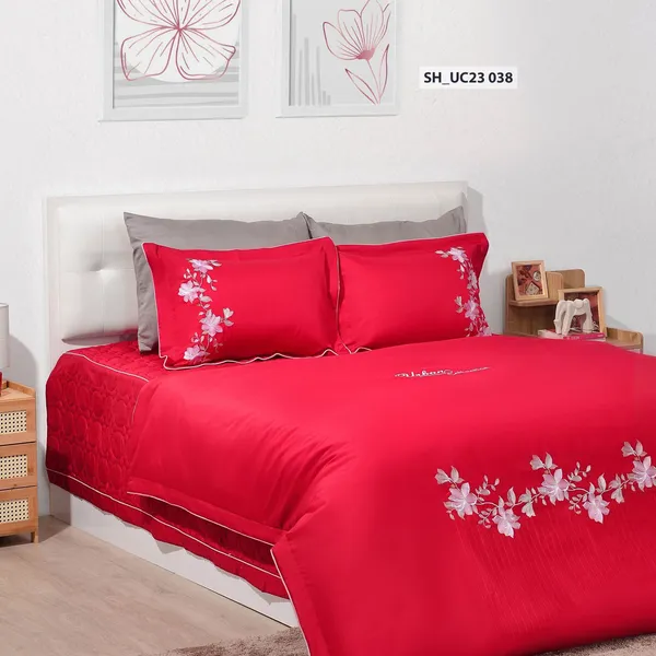 Bộ chăn gối cao cấp Sông Hồng SH_UC23 038