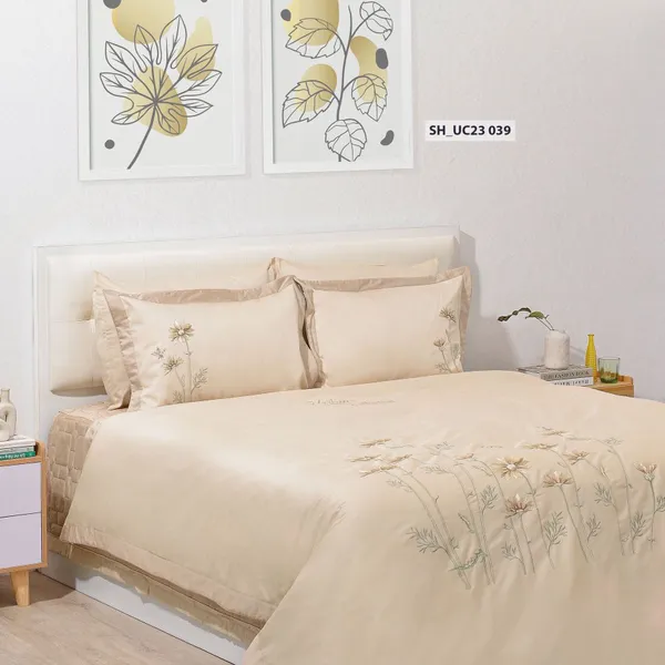 Bộ chăn gối cao cấp Sông Hồng SH_UC23 039