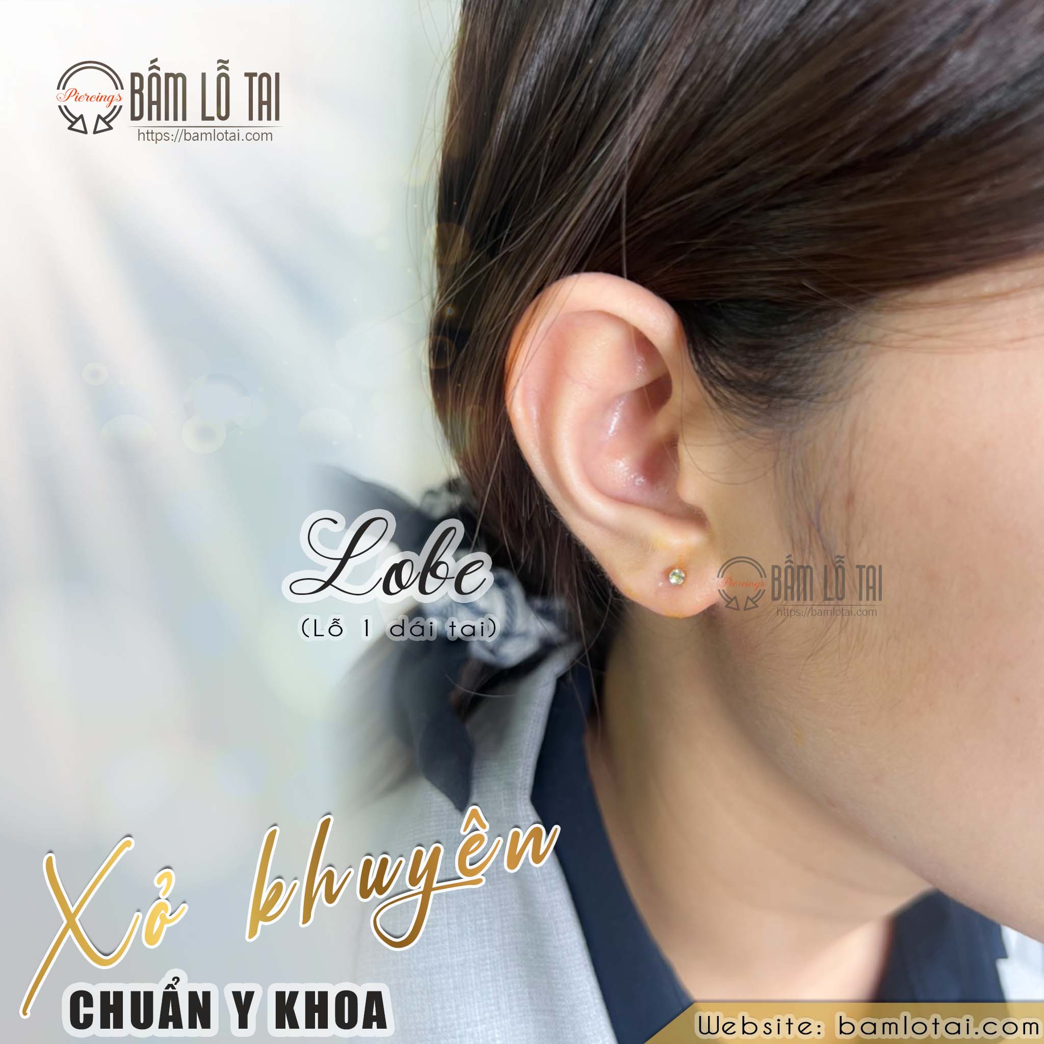 bấm lỗ tai an toàn hcm