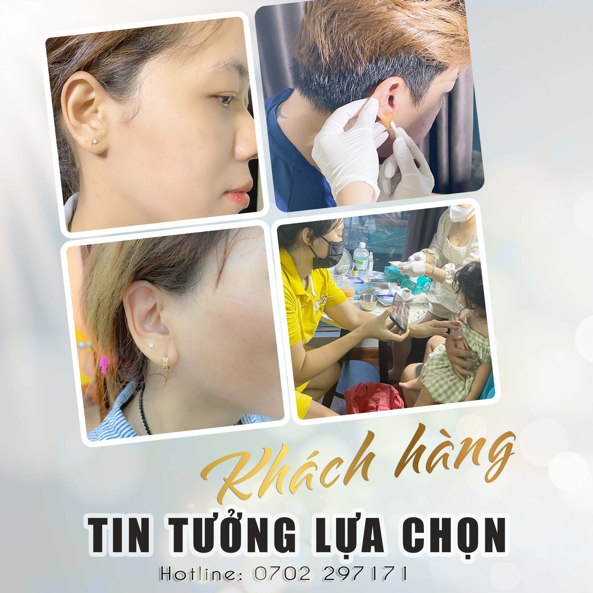 Cơ sở bấm lỗ tai chuẩn y khoa tại hcm