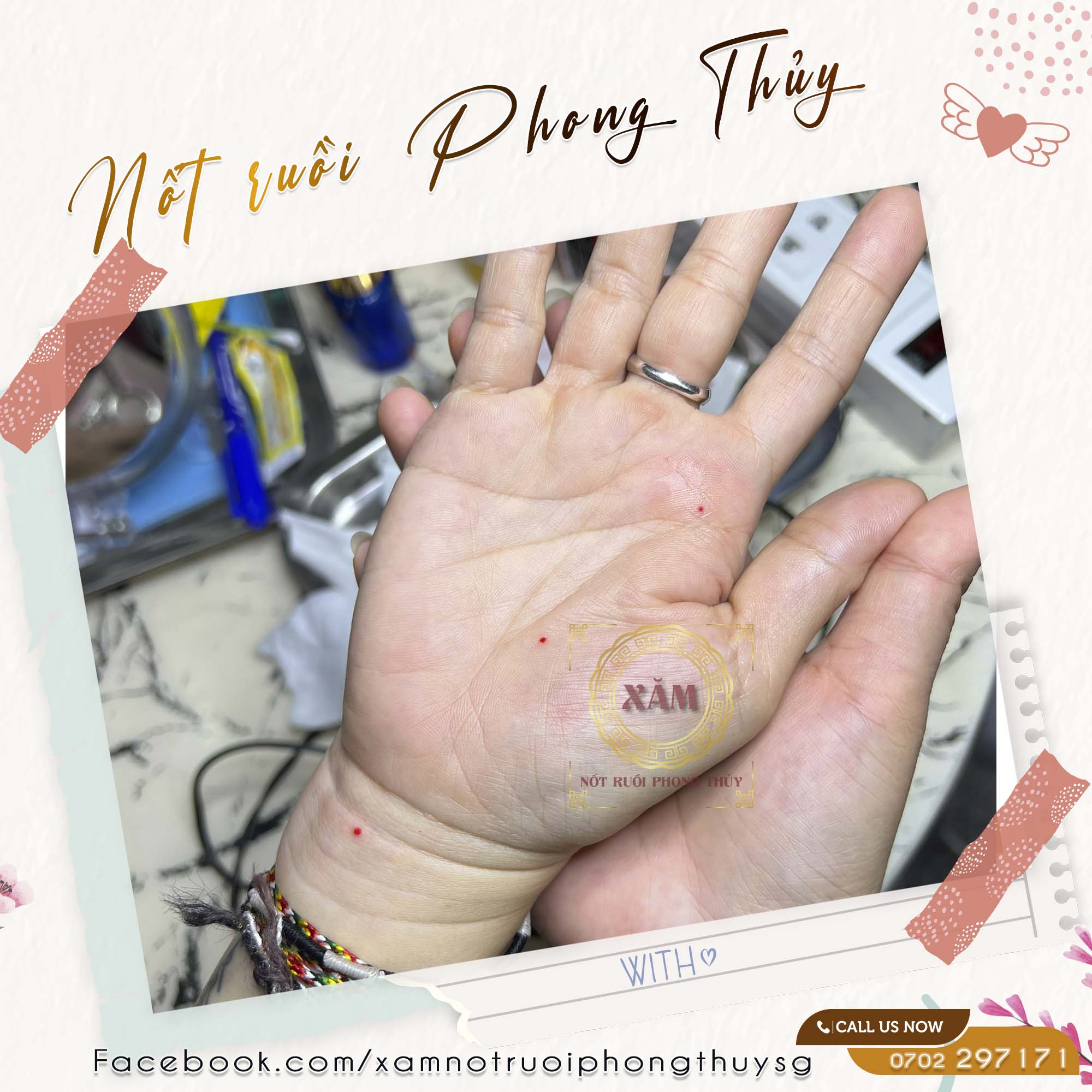 Giá xăm nốt ruồi son bao nhiêu