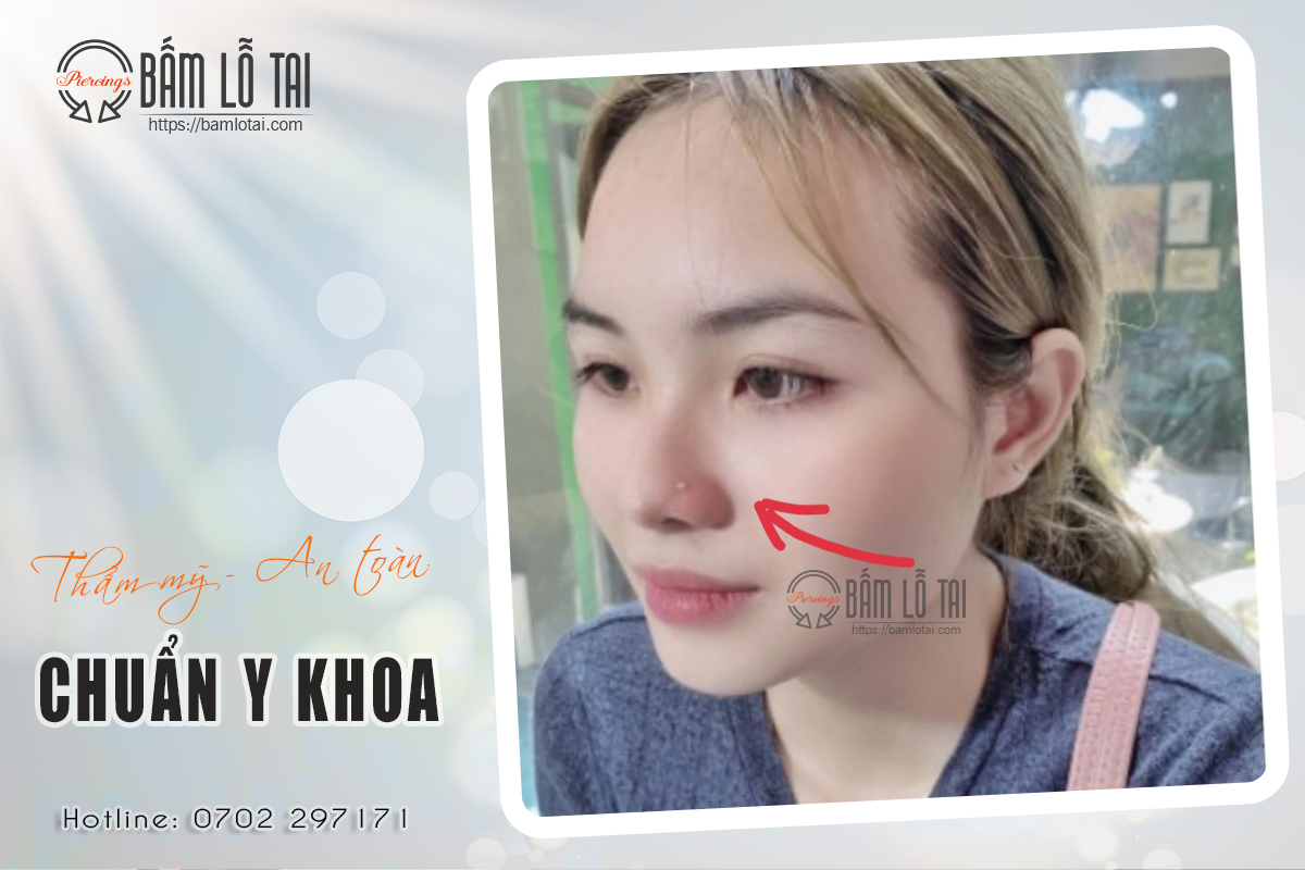 Xỏ khuyên mũi HCM