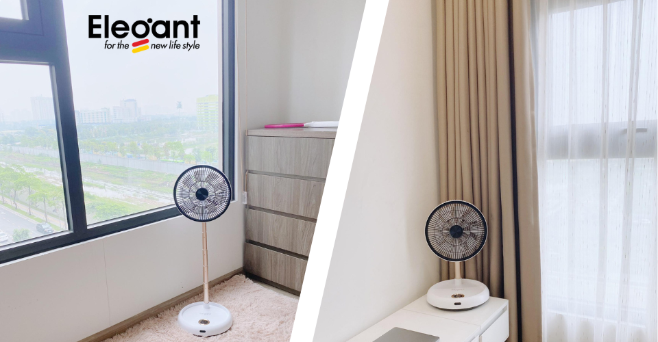 quạt gấp thông minh tích điện ELEGANT quạt gấp thông minh tích điện ELEGANT