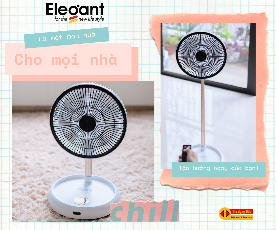 quạt gấp thông minh tích điện ELEGANT quạt gấp thông minh tích điện ELEGANT