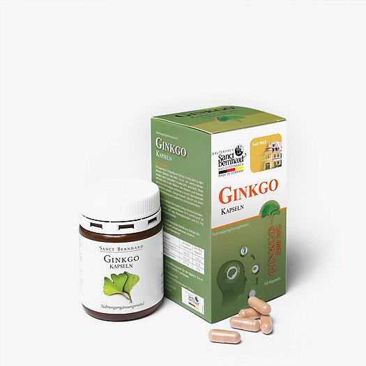 Thực phẩm chức năng bổ não Ginkgo Kapseln  Thực phẩm chức năng bổ não Ginkgo Kapseln