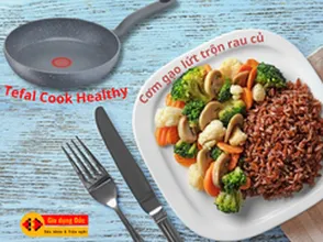 Công thức nấu ăn | Cơm gạo lức trộn rau củ