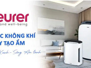 Máy lọc không khí Beurer cho môi trường trong nhà tối ưu