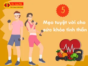 5 mẹo cải thiện ngay sức khỏe tinh thần