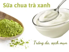 Chị em trẻ mãi nhờ uống sữa chua trà xanh