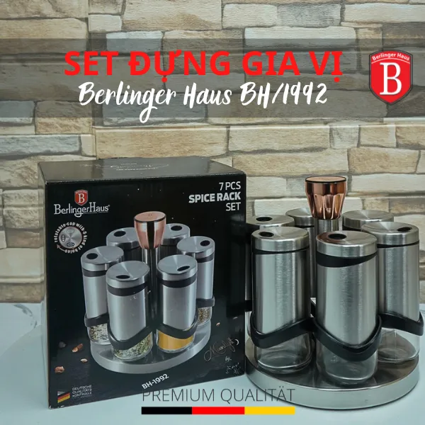 Set đựng gia vị Berlinger Haus BH/1992 nhập khẩu Đức