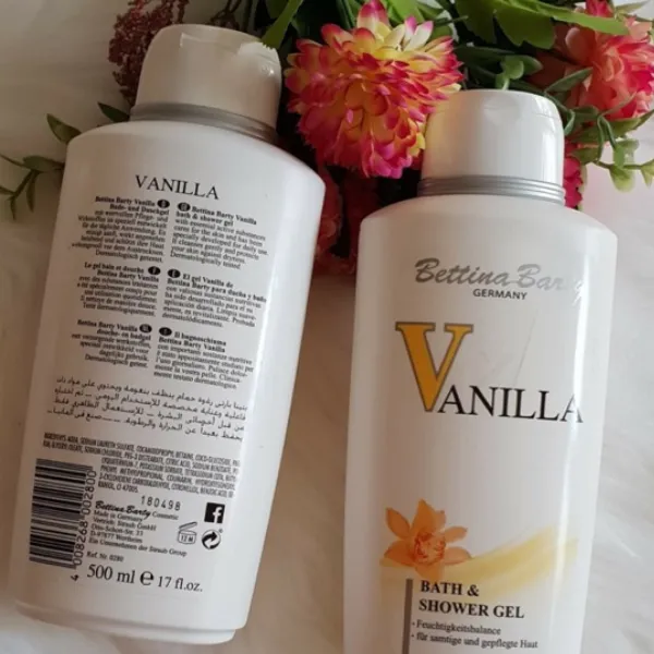 Sữa tắm Vanilla Bettina Barty hương nước hoa nhập khẩu Đức