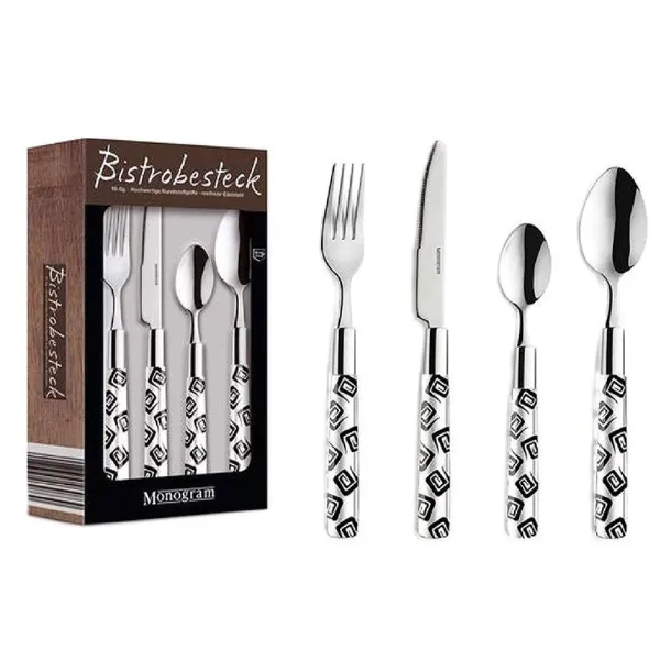 Bộ dao thìa nĩa 16 chi tiết Bistrobesteck nhập khẩu Đức