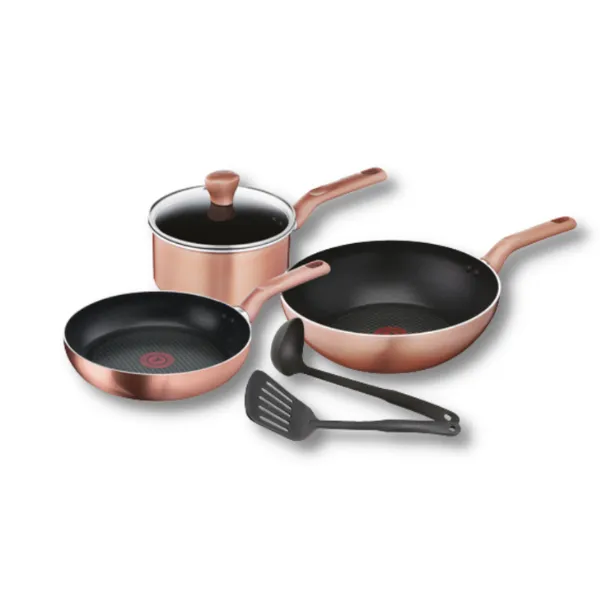 Bộ nồi chảo Tefal Cook&Shine 6pcs