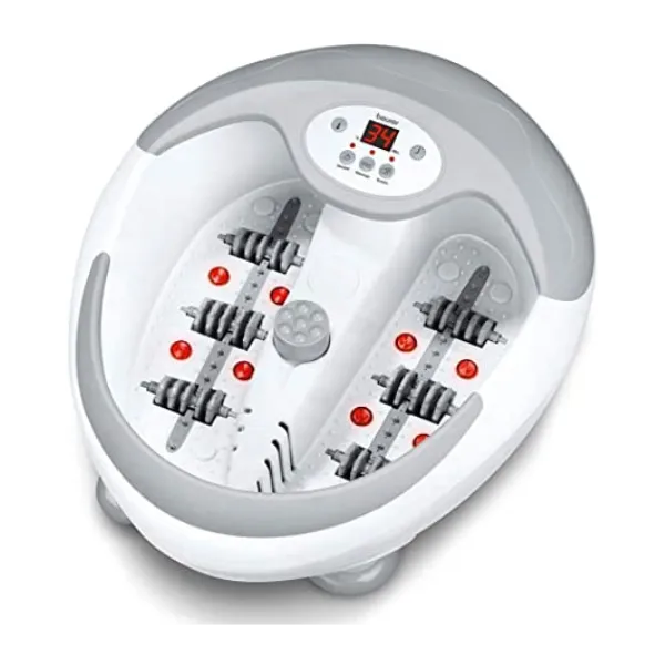 Bồn ngâm chân massage đa năng Beurer FB50 với ánh sáng hồng ngoại và liệu pháp từ tính