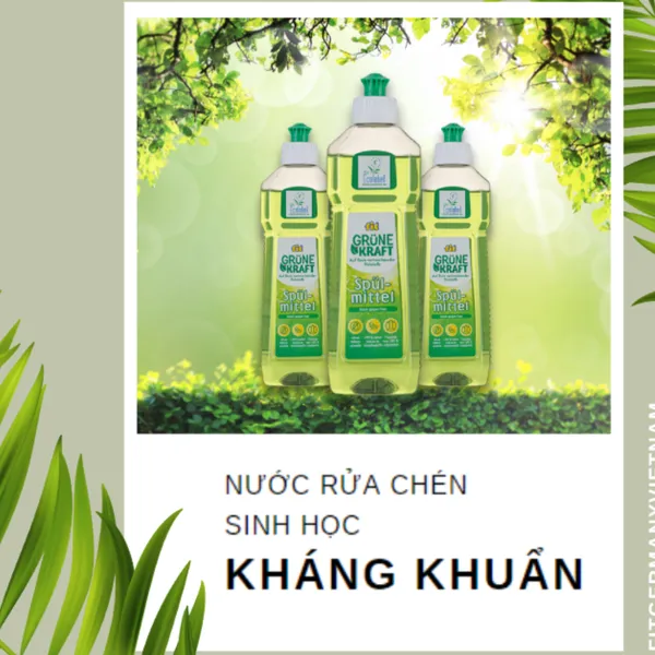 Nước rửa chén bát FIT số 1 tại Đức - Bát sạch hương thơm lâu