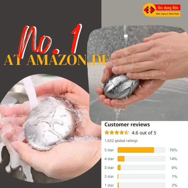 Đá rửa tay khử mùi cho người sành ăn nhập khẩu Đức