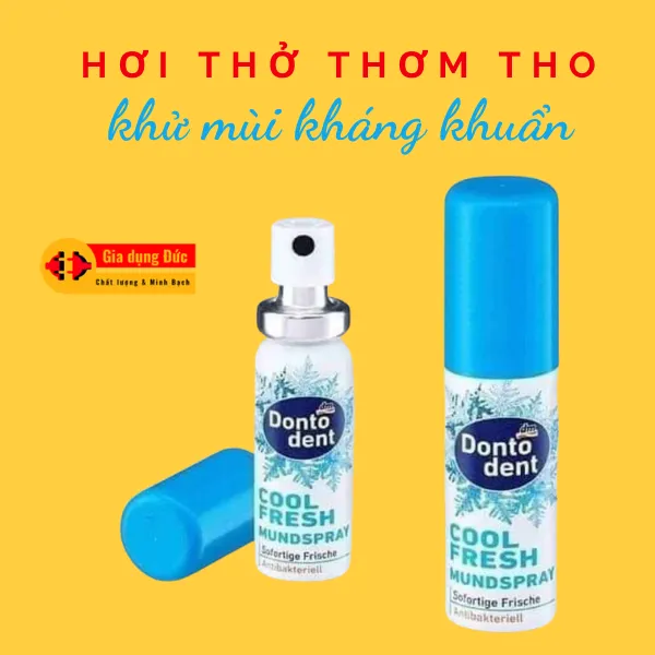 Xịt Thơm Miệng Kháng Khuẩn Dontodent nhập khẩu Đức