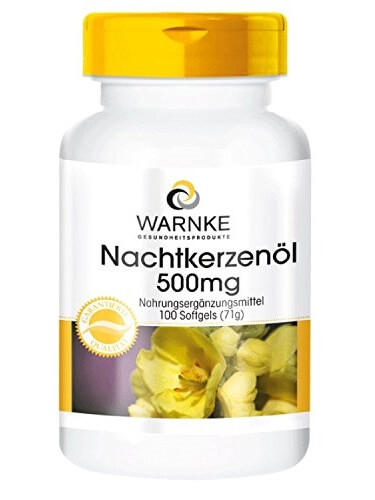 Tinh dầu hoa anh thảo Warnke Nachtkerzenol 500mg hỗ trợ tim mạch Tinh dầu hoa anh thảo Warnke Nachtkerzenol 500mg hỗ trợ tim mạch