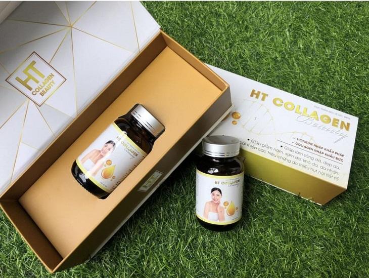Thực phẩm chức năng viên uống đẹp da HT Collagen của Đức Thực phẩm chức năng viên uống đẹp da HT Collagen của Đức