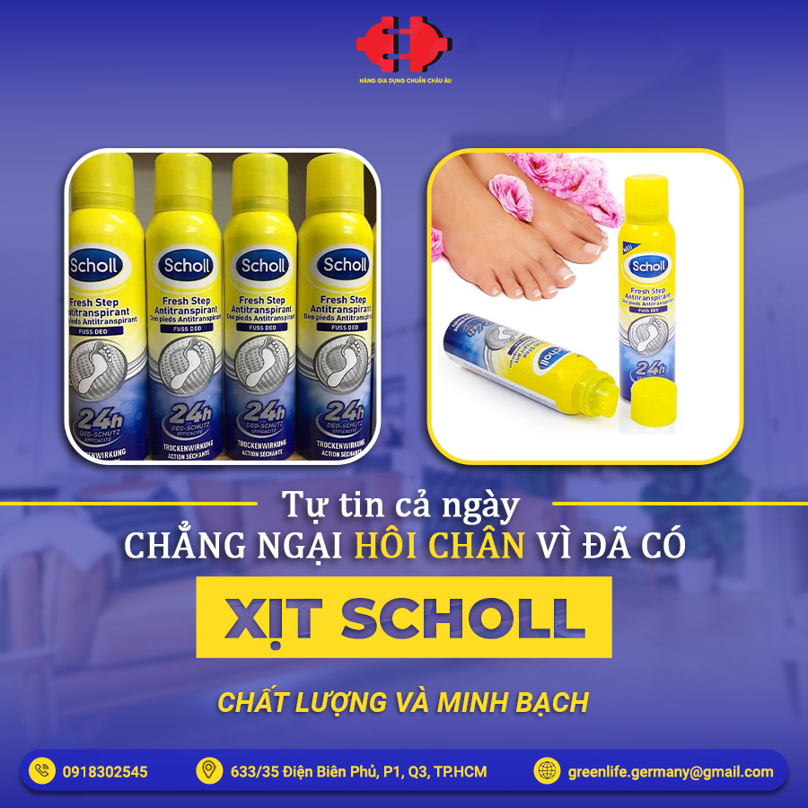 Xịt khử mùi giày SCHOLL Xịt khử mùi giày SCHOLL