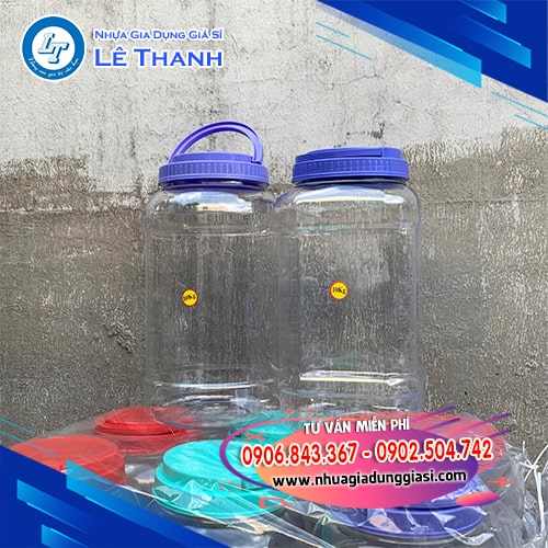 Hũ nhựa 10kg Hũ nhựa 10kg