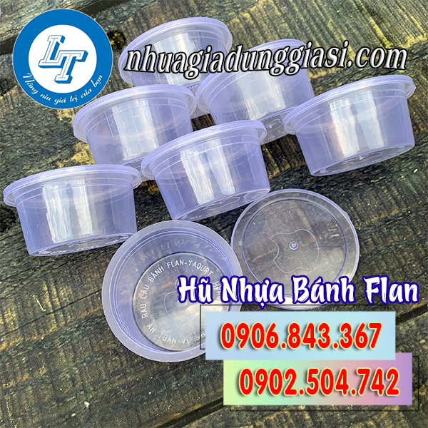 Hũ nhựa bánh flan