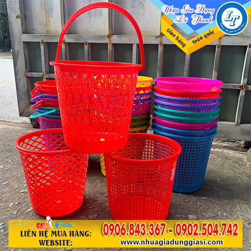 Sọt nhựa có quai xách Sọt nhựa có quai xách