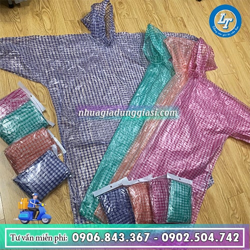 Áo mưa nilon dùng 1 lần Áo mưa nilon dùng 1 lần