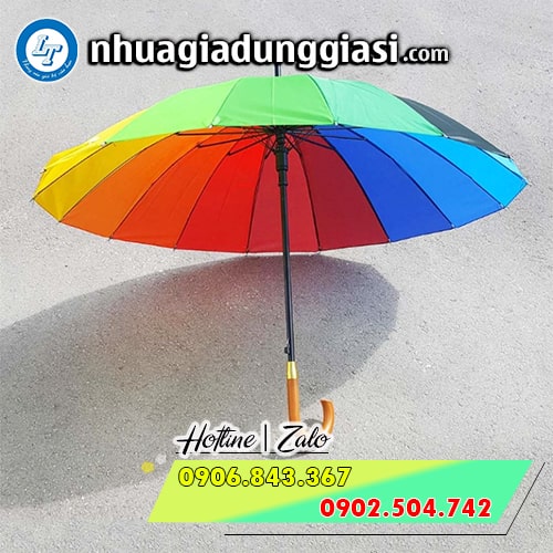 Dù cầm tay cán dài Dù cầm tay cán dài