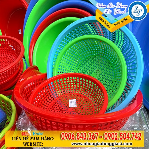 Rổ nhựa tròn Rổ nhựa tròn