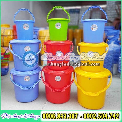 Xô nhựa tròn Xô nhựa tròn