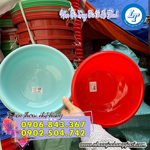 Thau nhựa tròn nhỏ