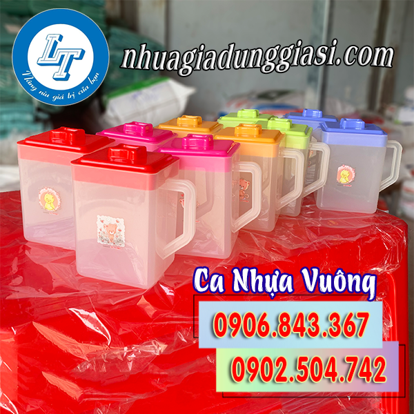 Ca nhựa vuông Ca nhựa vuông