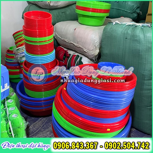 Thau nhựa đa dạng kích thước Thau nhựa đa dạng kích thước