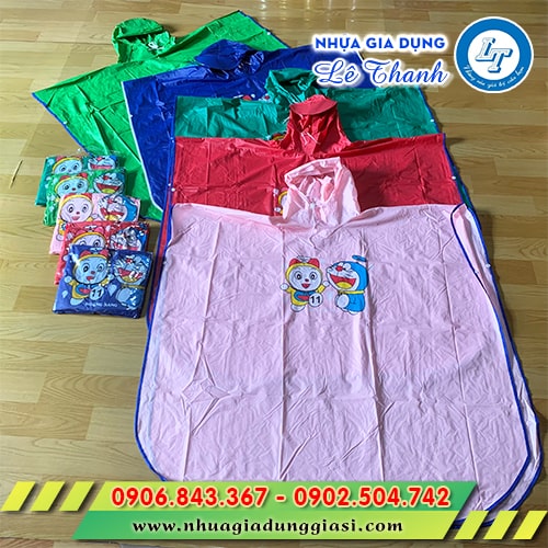 Áo mưa cánh dơi trẻ em Áo mưa cánh dơi trẻ em